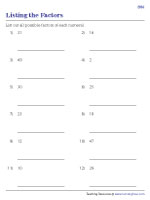 Listing Factors | Basic - 3