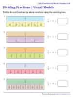 Dividing Unit Fractions by Whole Numbers | Visual Models - 3