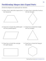 Partitioning Shapes into Equal Parts - 3
