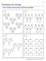 Fraction of a Set | Coloring Fractions