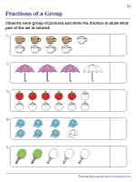 Fraction of a Group | Write the Fraction