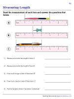 Measuring and Comparing Lengths | Inches