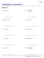Solve for x: Level 1 - 3