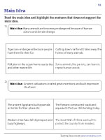 Identifying Non-Supporting Details