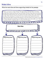 Identifying Main Idea and Supporting Details