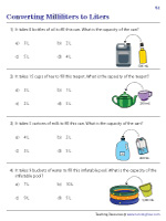 Converting Milliliters to Liters