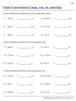 Metric Measurement Conversion - 3