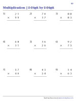 Multiplying 2-digit by 2-digit Numbers | Column - 2