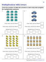 Describing Multiplication Arrays - 2