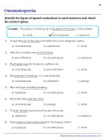 Identifying the Figure of Speech