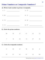 Prime Numbers or Composite Numbers - 2