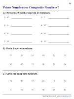 Prime Numbers or Composite Numbers - 3