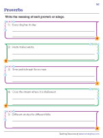 Writing the Meanings of Proverbs and Adages - 2