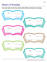 Shades-of-Meaning | Verbs