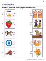 Matching Homophones - 3