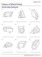 Volume of Prisms | Integers - Level 1 - 2