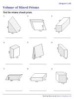 Volume of Prisms | Integers - Level 1 - 3