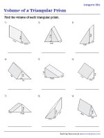 Finding Volume of Triangular Prisms | Easy - 1